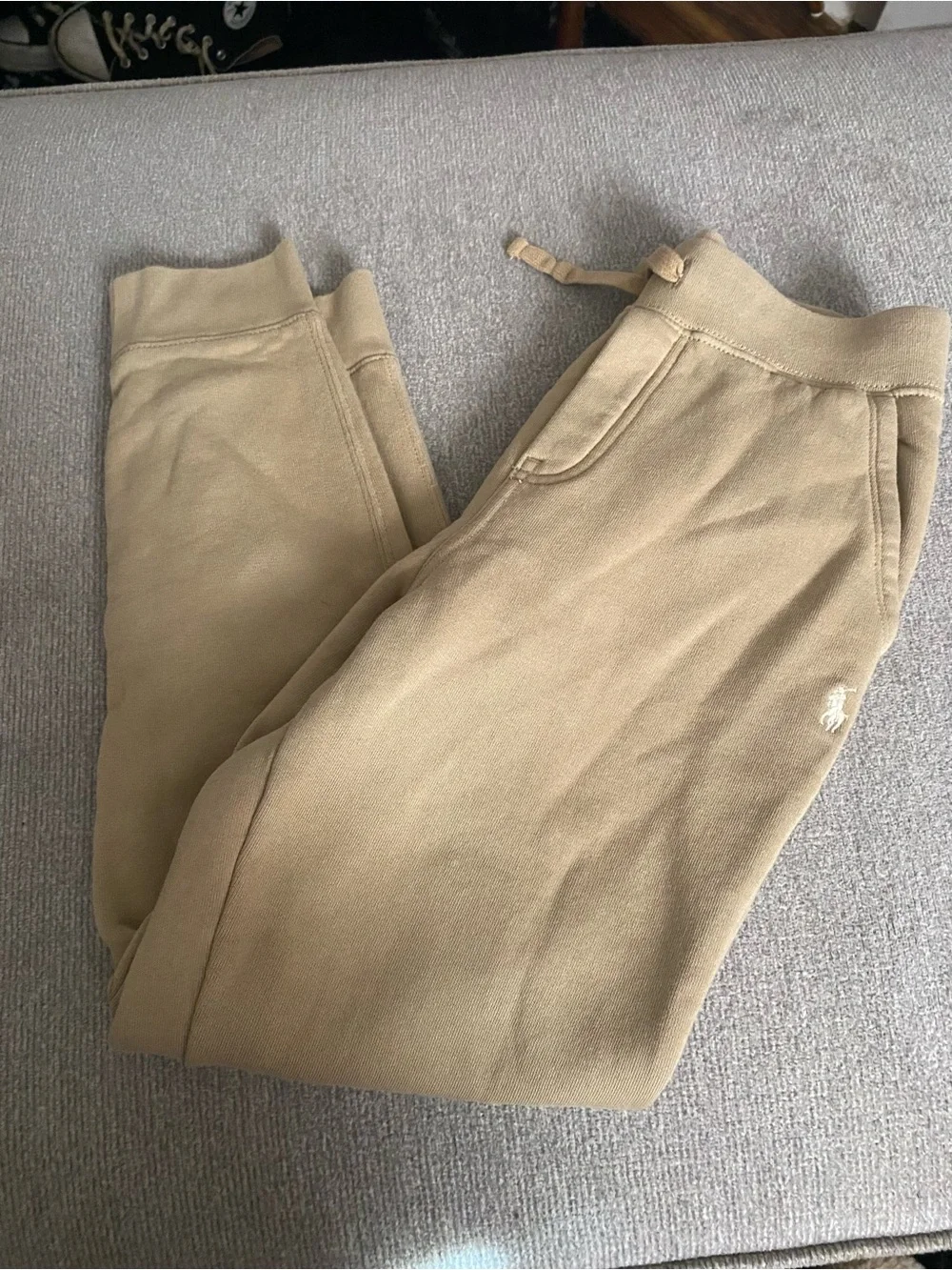 Polo by Ralph Lauren Khaki/Tan Men’s Fleece Jogger Pants